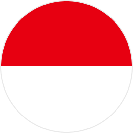 Áreas cubiertas：Indonesia