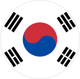 Áreas cubiertas：Corea del Sur